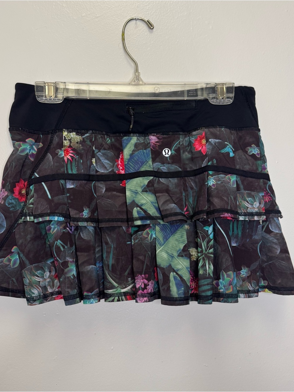 Lululemon Run Pace Setter Curious Jungle Floral Pleated Skort 6 - Picture 9 of 12